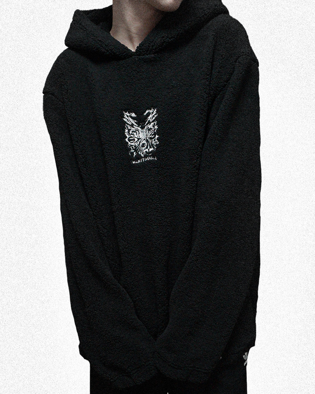 "SCYTHE OF TEARS" PLUSH HOODIE