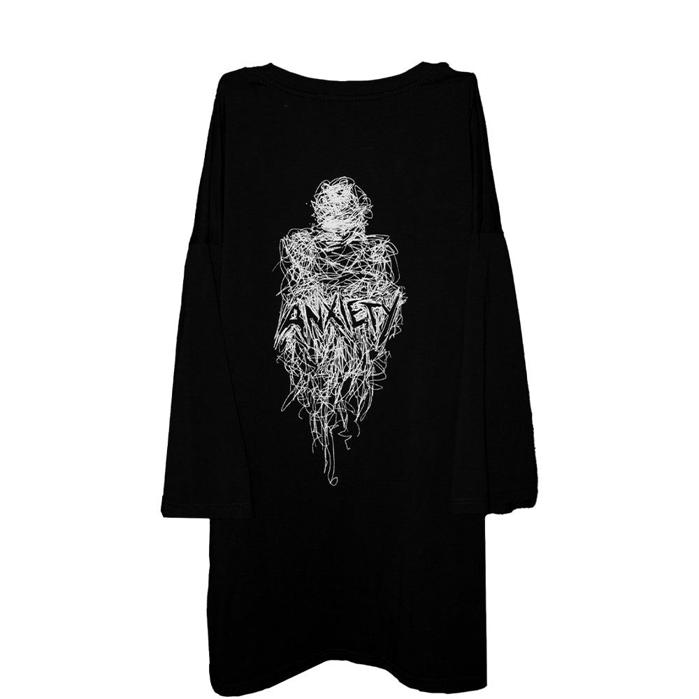 "ANXIETY" BLACK TEE