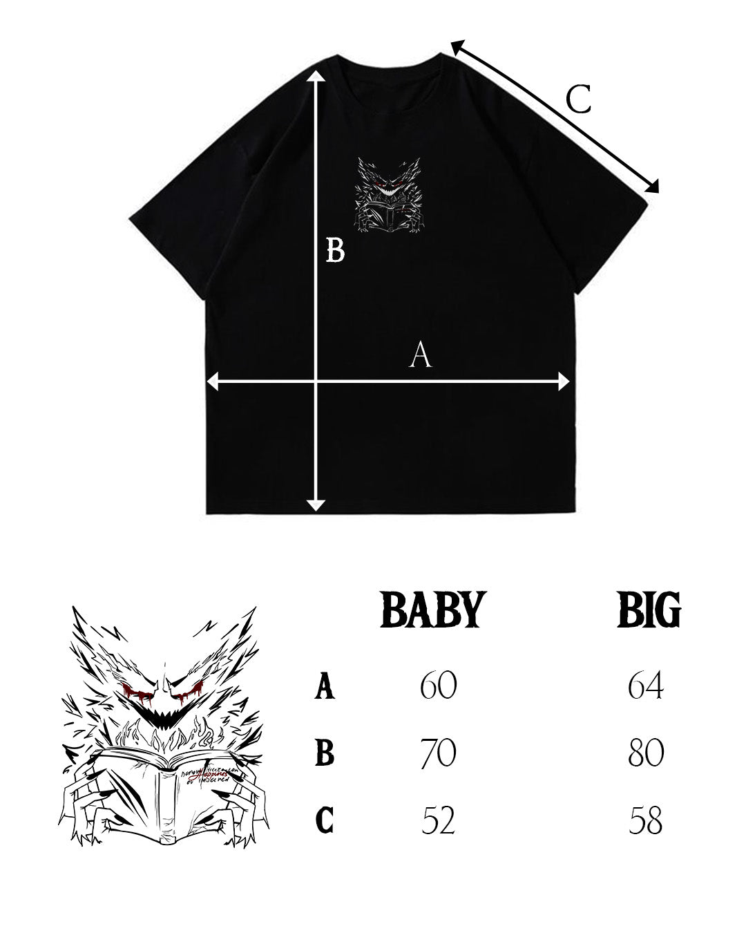 "ANXIETY" BLACK TEE