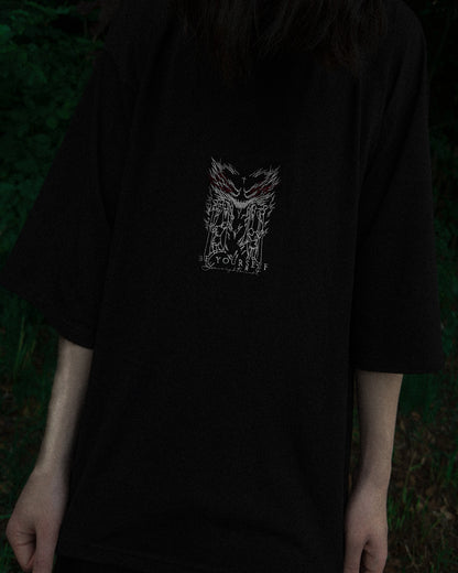 "OOBE" BLACK TEE