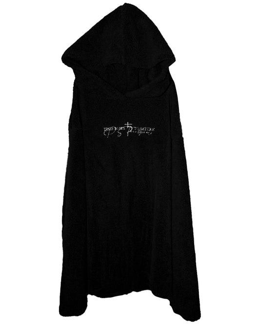 “the seal of saturn” plush hoodie